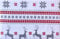 Nordic North 3-teiliges Baumwollflanell-Bettwäsche-Set mit geometrischem skandinavischem Muster, Schneeflocken, Rentiere, Winter (Twin)