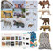 Percilun Pick&Link, Carte Montessori 2 Ans, Jouet Enfant 2 Ans, Jeux Educatif 3 Ans, Figurine Animaux Jouet, Jouet Fille 3 Ans, Jeux Enfants 2 Ans, Jouet Enfant 3 Ans. (6 Animaux, 30 Cartes.)