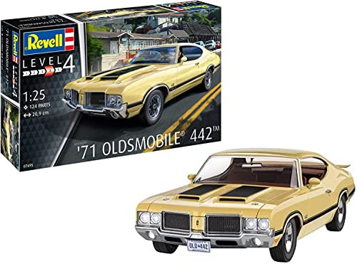 REVELL 07695 Fahrzeug originalgetreuer Modellbausatz für Fortgeschrittene, unlackiert, Mittel