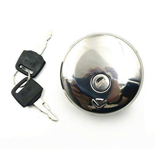 Couvercle de commutateur de verrouillage de bouchon de réservoir de carburant de moto pour Suzuki GN125 GN 125 café Racer Vintage rétro vieille école personnalisé