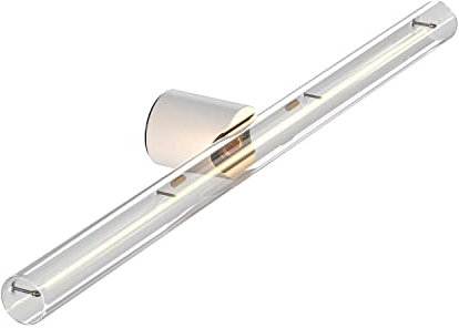 creative cables Lámpara esse14 de pared o techo para bombilla LED lineal S14d - Waterproof IP44 - Sin bombilla, Blanco