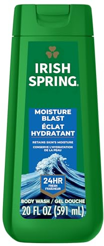 Irish Spring Moisture Blast Body Wash for Men, 20 Oz