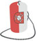U24 Dog Tag Erkennungsmarke ID Tag an Kette Flagge Beilstein (BW) Alu 30 x 50 mm