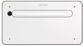 OPTIMEA, Climatiseur fixe monobloc, sans unité extérieure, 2100W, Réversible, jusqu'à 20m2, épaisseur 16cm, blanc, compact, design OAC-270-SD1