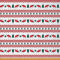Frohe Weihnachten Stoff Meterware Weihnachten Reh Polsterstoff Geweih Baum Schneeflocke Dekostoff Elch Rentier Drinnen Draußen Stoff DIY Kunst Wasserdichter Stoff Rot Grün 92 x 150 (HxB)