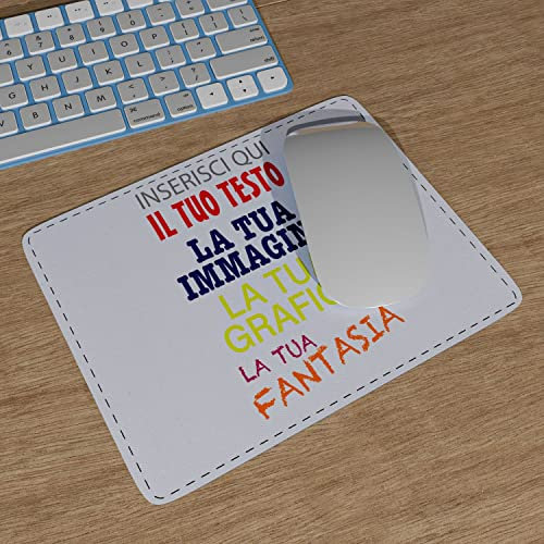 Gruppo Veneziano - Tappetino Mouse Pad personalizzato con testo e foto , logo , grafica - tappetino mouse personalizzabile - 100% made in italy