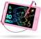TEKFUN Tableau d'écriture LCD Enfants Jouets Educatif,Tablette Dessin Enfants de 10 Pouces Ardoise Magiqu Coloré,Cadeaux d'anniversaire Noël pour Les Filles Et Garçons de 3 4 5 6 7 Ans (Rose)