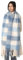 Damen Schal, Kariert übergroßer Winter SchaltuchKaro Schultertuch Plaid Deckenschal Modeschal Weich Warm Strickschal Oversized Herbstschal Warme Winter Stola mehrfarbig,Hellblau