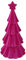 Werner Voss GmbH Weihnacht Deko Tanne Pink Beflockt Trend Moden H=29cm Xmas Stern Advent