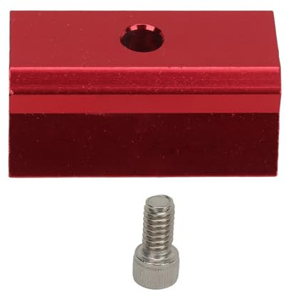 Dovetail Rail Plate, 43mm 1.69 Inch Length Aluminum Alloy Mounting Plate Saddle with 1/4 Inch Thread for Telescope Finder Scope Smartphone Base Expansion