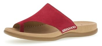 Gabor Damen Pantoletten, Frauen Slipper,Best Fitting,Zehentrenner,Schlupfschuhe,schluepfschuhe,Slides,Slip-ons,Mules,Rubin,38 EU / 5 UK