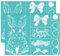 OLYCRAFT 2 Stück 28x22cm Geschichtete Selbstklebende Siebdruckschablone Osterhase Hase Schleife Blume Siebdruckschablone Fröhliche Ostern Netzschablonen Transfer Für DIY T-Shirt Stoffmalerei