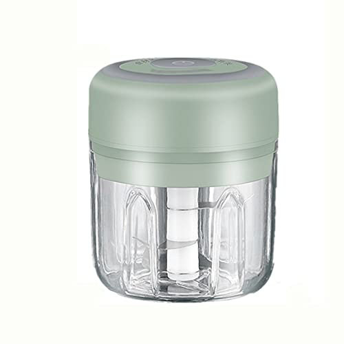 GaRcan Presse-ail électrique sans Fil, Mini USB, 100/250ml, Hachoir à légumes, Chili, Viande, Outils de Cuisine