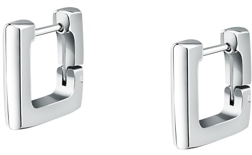 Morellato Orecchini da donna in acciaio collezione CREOLE forma quadrata idee regalo donna - SAUP15