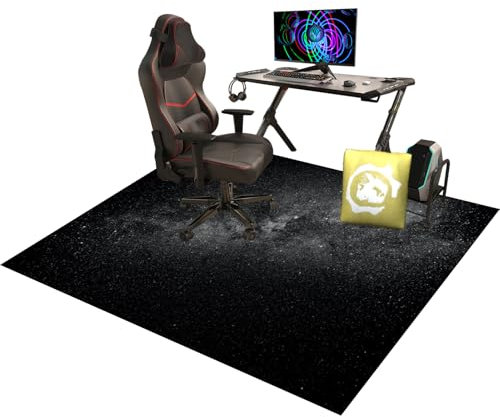 Tappeto Salvapavimento Antiscivolo, Tappeto per Sedia Gaming, Tappetino Protettivo per Sedia da Ufficio, Tappetino per Sedia da Ufficio Protezioni per Laminato, Parquet, Piastrelle 120 x 140 cm