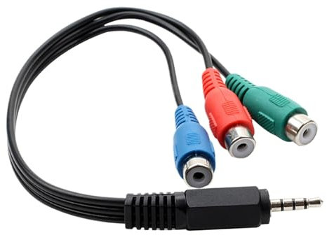 Generico Cable de transferencia de señal de video, Cable de audio de alta fidelidad, Cable de audio y video digital, Cable de audio de video para TV, Cable de audio y video para computadora,