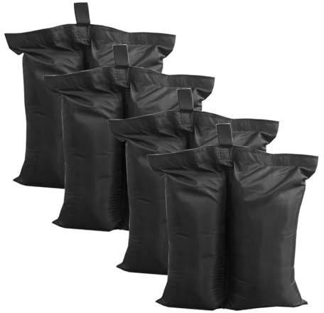 Schutzhülle für Gartentische 1 Stück/4 Stück Campingausrüstung Outdoor-Zubehör Gartenpavillon Festzelt Fuß Bein Füße Gewichte Sandsack(4Pcs)