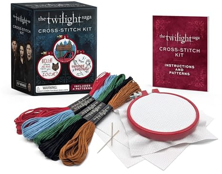 The Twilight Saga Cross-Stitch Kit: Includes 4 Patterns (Rp Minis)