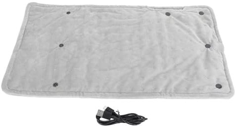 Electric Hand Warmer Pad USB Heating Pad, Constant Temperature Waterless Soft Electric Hand Warmer Pad for Leg Stomach Back Shoulder, with Foldable Design for Easy Portability