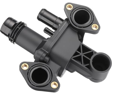 GEARLEADER LR073372 Thermostat Housing Water Outlet Pipe Fit for Land Rover Discovery Mk3 Mk4 Range Rover Sport 1316061 1331447 1357091