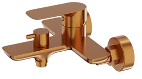 Lavita Spark Robinet de baignoire en cuivre brossé Robinet de baignoire et de douche Robinet de salle de bain Design de luxe