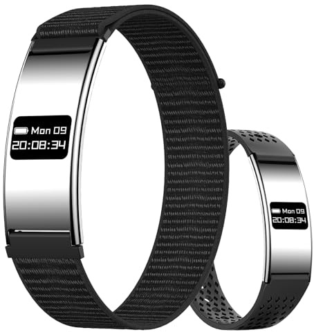 findtime Fitness Tracker Schrittzähler Armband Fitness Armband Smart Band Smartwatch Damen Wasserdicht Fitnesstracker mit Schlaftracker Herzfrequenzmesser Kalorie Distanz-Tracking, Silber