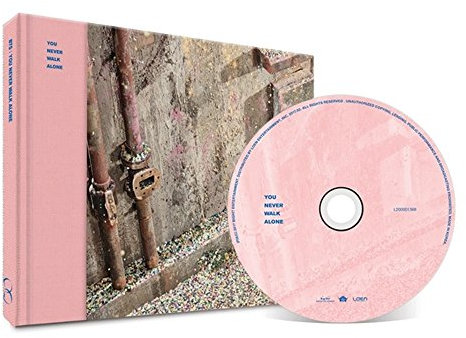 BANGTAN BOYS KPOP YOU NEVER WALK ALONE WINGS BTS [RIGHT Ver.] Album CD + Poster + Fotobuch + Fotokarte + Geschenk (4 Fotokarten Set)