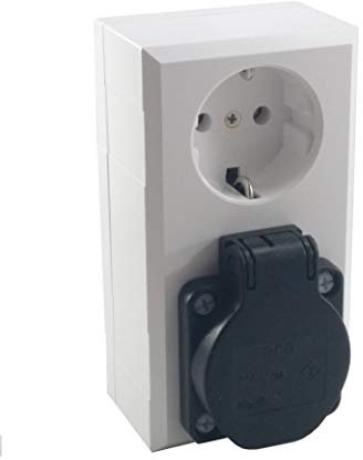 Soft-Starter Sanftanlauf Einschaltstrombegrenzer Anlaufstrombegrenzer AC230V 16A, Art: 230-SS-16A (230-SS-16B (Softstart+Dauersteckdose))