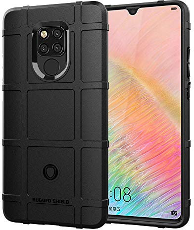 XMTON Huawei Mate 20 X 7.2 Custodia,Ultra Slim TPU Armor Cover Custodia con Tecnologia Air Cushion Antiurto Protezione Case per Huawei Mate 20 X Smartphone (Nero)