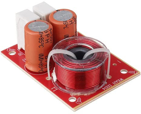 DollaTek 2Pcs 80W Lautsprecher Crossover High und Low 2 Frequenzteiler Klangqualitäts-Upgrade-Tool