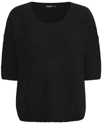 Soaked in Luxury Damen Sltuesday Jumper, Schwarz Sweater