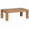 möbelando Couchtisch Mumbai Massiv-Holz Akazie 110 cm breit Wohnzimmer-Tisch Design Natur-Produkt Landhaus-Stil Beistelltisch