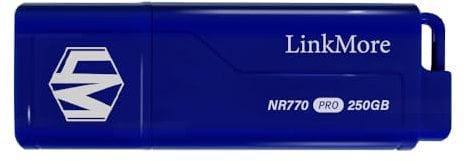 LinkMore 250 GB NR770 USB-Stick 3.2 Gen 2 1000 MB/s Ultra Speed, Pendrive Type-A für PC, Laptop und Gaming, professioneller USB-Speicher für Fotos, 4K/8K Videos und Daten