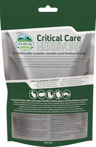Oxbow Critical Care Herbivore Apfel & Banane 141 g