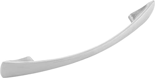 OBF 08 5624 46.19 Edelstahl Effekt Grimme Möbelgriff Marajo (gebogen), Griff Breite 184 mm ZN dunkel