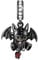 BEEUVIP Damen Black Plated Little Dragon Dangle Charm Anhänger für Armband 925 Sterling Silber Geburtsstein Charms Beads passend für Armband