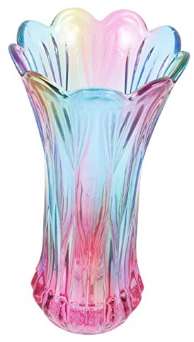 DECHOUS florero de Cristal Home Decor decoração casa Maceta Antigua jarrones decoración florero Rosa florero Grande floreros Flores arreglo Floral artesanía Decorar Vaso de Cristal Vidrio