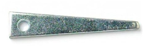 Dzina Pack of 10 Zinc-Plated 75mm Traditional Hammer-in Vine Eyes for Garden Fixtures