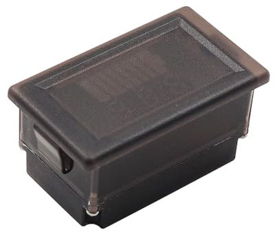 FONGKNOX Digital Battery Capacity LCD Monitor Voltage Meter 12V -72V Waterproof 2 in 1 Suits for Lithium Lead-acid Polymer NiMH Batteries Battery Capacity Tester E-Bike Battery Blue LCD Display