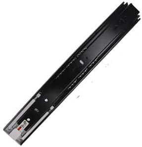 Drawer Slide Rail Cabinet Telescopic Ball Bearing 3-Section Rebound Drawer Runner Cabinet Sliding Door Sliding Door Hardware (Color : 4512 20inch)