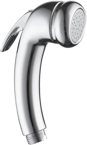 High Pressure Shower Head,1/2 Thread ABS Chrome Trigger Handheld Shower Head with On/Off,High Pressure Water Interior Accessories Set,Handheld Shower Head for Home Hotel Camping RV