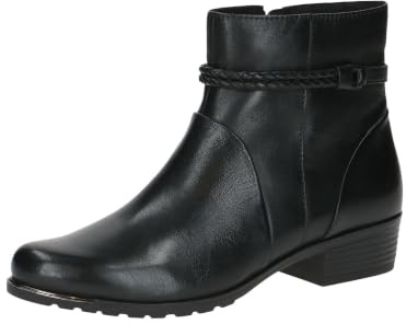 CAPRICE Damen Stiefeletten aus Leder Kleiner Absatz