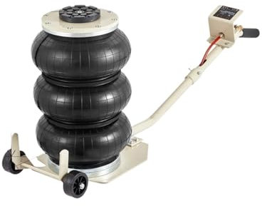 Wagenheber Pneumatischer Wagenheber, 3 Tonnen/5 Tonnen, dreifacher Beutel-Luftheber, Schnellhub, robuste Auto-Reparaturwagenheber hebebühne Auto(3T Non Adjustable W)