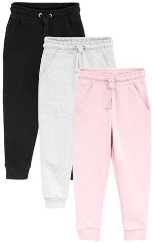 NEXT Mädchen Weiche Jersey-Jogginghose, 3er-Pack