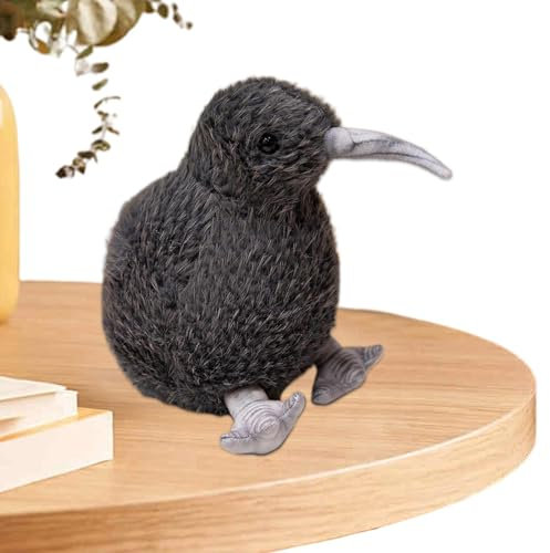 Genérico Kiwi Vogel Figur | Weiches Tierspielzeug | Little Kiwi Bird Toy Realistische Kiwi Bird Simulation Plüschtiere für Freunde