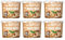 Maryland Snack Nüsse Pur 6 x 275g Becher - Erdnüsse, Cashewkerne und Mandeln in Nussmischung - Geröstet & ungesalzen - wiederverschließbarer Becher (6 x 275 g)
