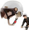 Trveqhk Casque de vélo de montagne | Casque de vélo de route réfléchissant résistant aux chocs avec lunettes coupe-vent, accessoires de moto pour la conduite de nuit, le Nouvel An chinois, la