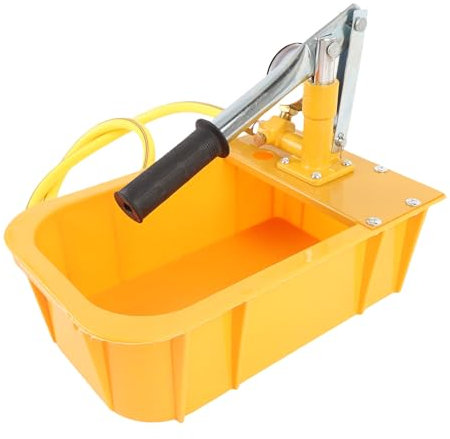 Mumusuki Hand Water Pressure Test Pump, Aluminium Alloy, Plastic Manual Test Pump Leakage Pressure Tester with Gauge for Leaks and Heating Facilities