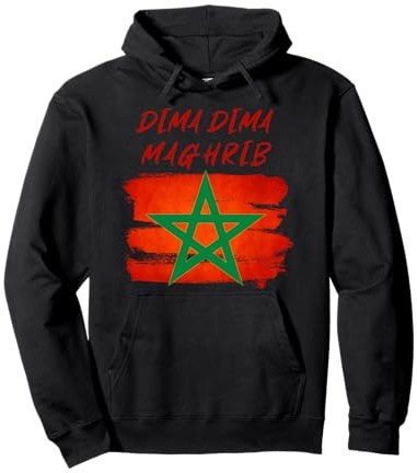 Marokkanische Flagge Marokko Trikot Pullover Hoodie