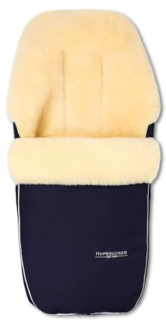 Hofbrucker seit 1948 Wagensack aus Lammfell Polaris dunkelblau one size